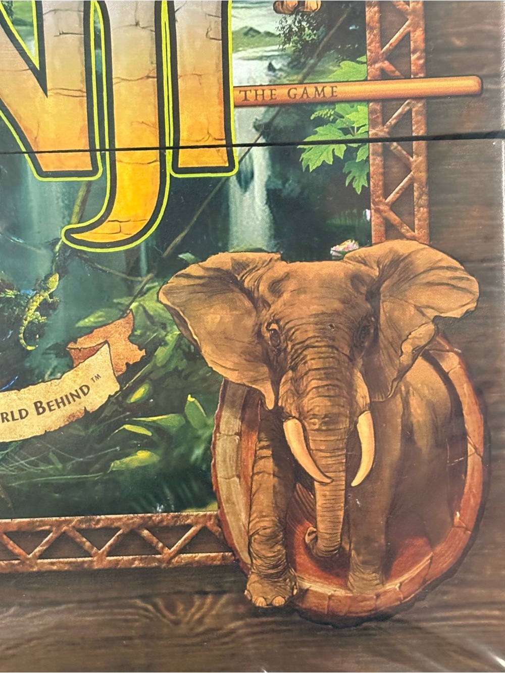 Jumanji Classic Board Game - Brown Edition. New. In wrapper. In Wooden Box - Picture 3 of 11